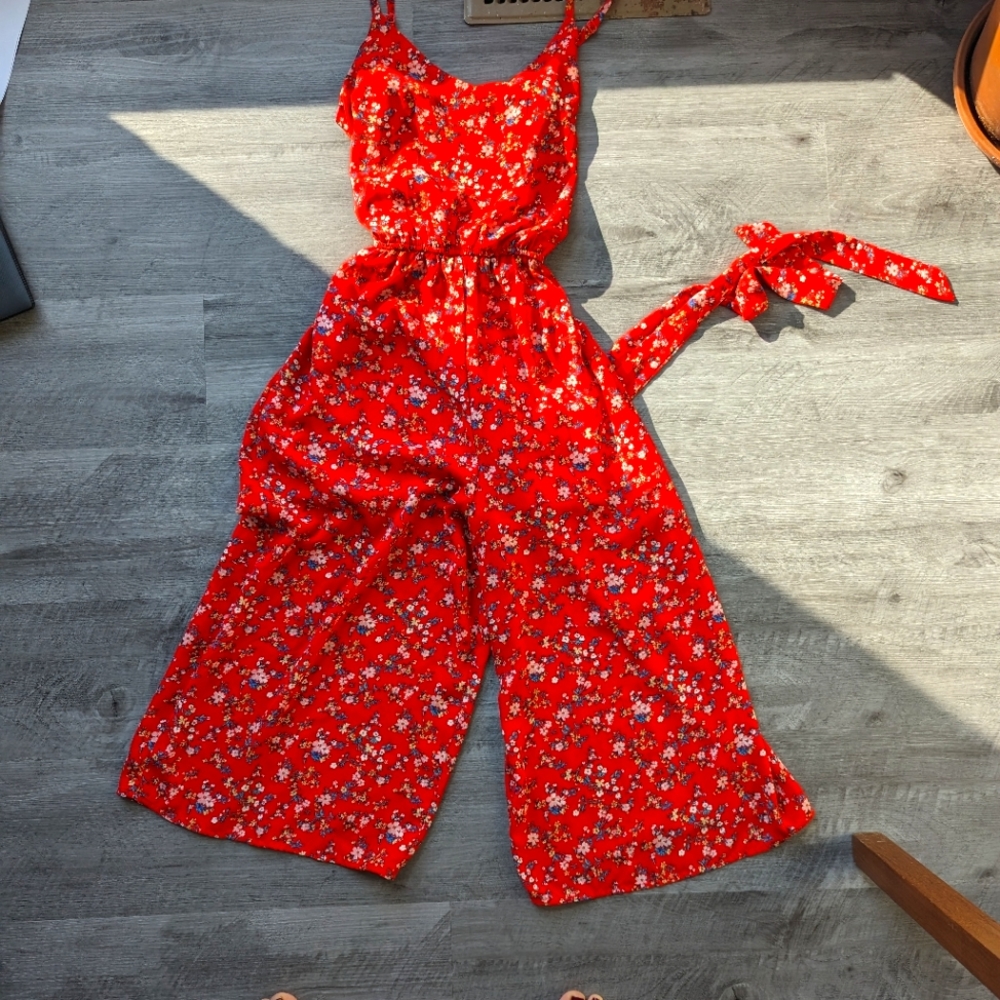 Floral jumpsuit S size